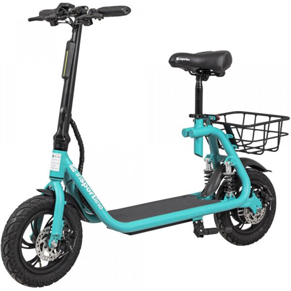 

Электросамокат с сиденьем inSPORTline Billar 500W - Blue