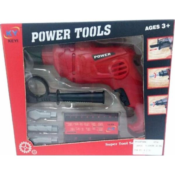 

Игрушечные инструменты TOOL SET Дрель электрическая (KY1068-103)