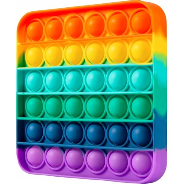 

Игрушка антистресс Pop it для детей (радужный квадрат)