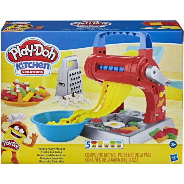 

Игровой набор Hasbro Play-Doh Вечеринка с лапшой (E7776)