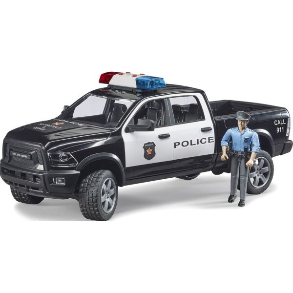 

Полицейский пикап BRUDER Wrangler с полицейским (02505)