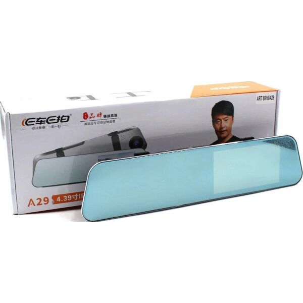 

Автомобильный регистратор зеркало с двумя камерами Dvr A29 touchscreen HD1080
