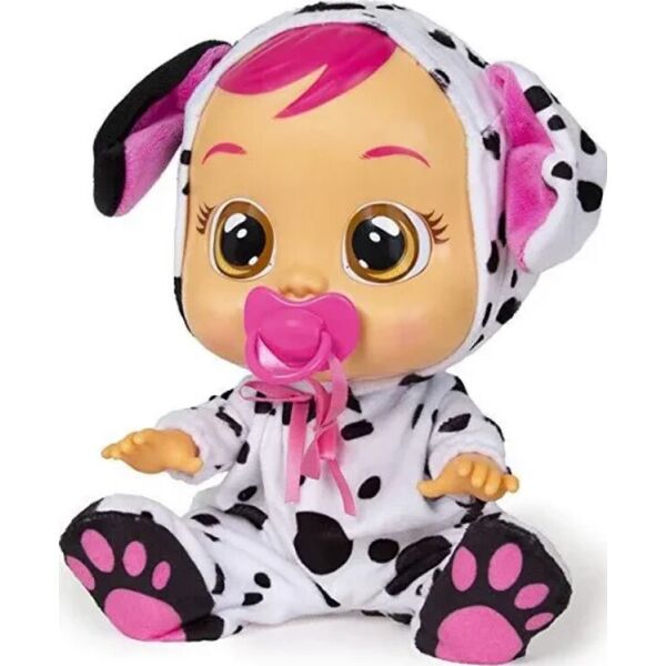 

Пупсик плакса Baby с бутылочкой и аксессуарами