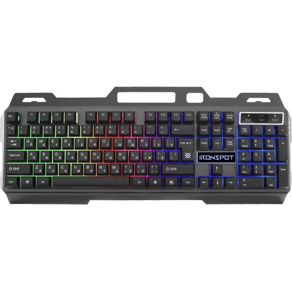 

Клавиатура Defender IronSpot GK-320L RU (45320)