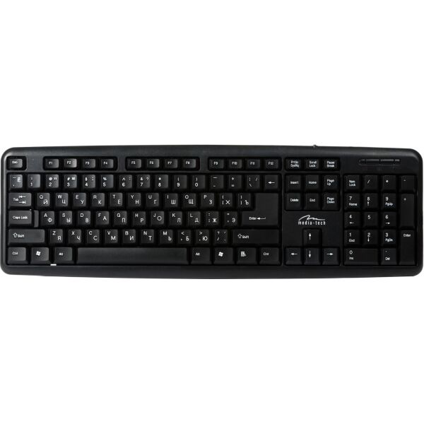 

Клавиатура Media-Tech MT122KU-RU Black USB