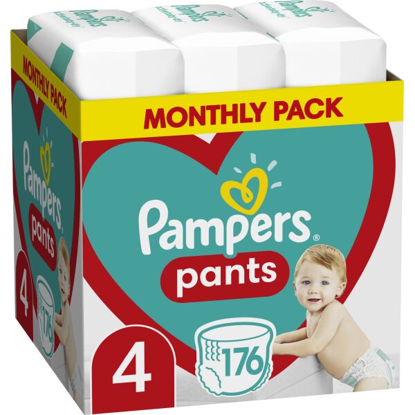 

Подгузники - трусики Pampers Pants Размер 4 (9-15 кг), 176 шт (8006540068557)