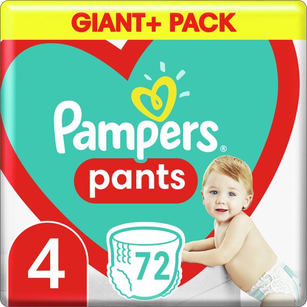 

Подгузники - трусики Pampers Pants Размер 4 (9-15 кг), 72 шт (8006540067864)