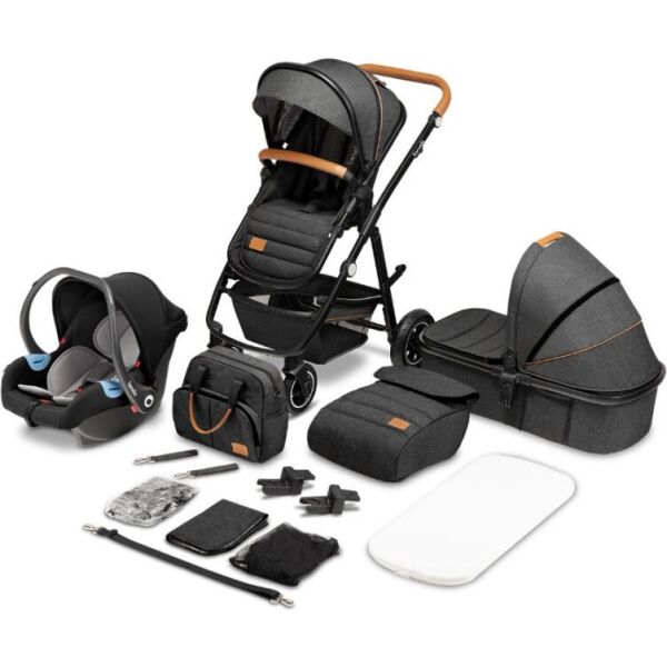 

Универсальная коляска 3 в 1 Lionelo AMBER GREY GRAPHITE