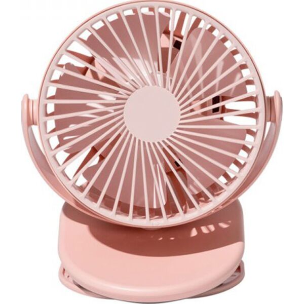Акція на Вентилятор Sule rotating clip fan 4-leaf Pink від Allo UA