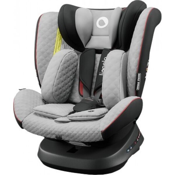 

Детское автокресло Lionelo Bastiaan One (0-36 кг) grey stone black, черная база (LO.A.BO07)