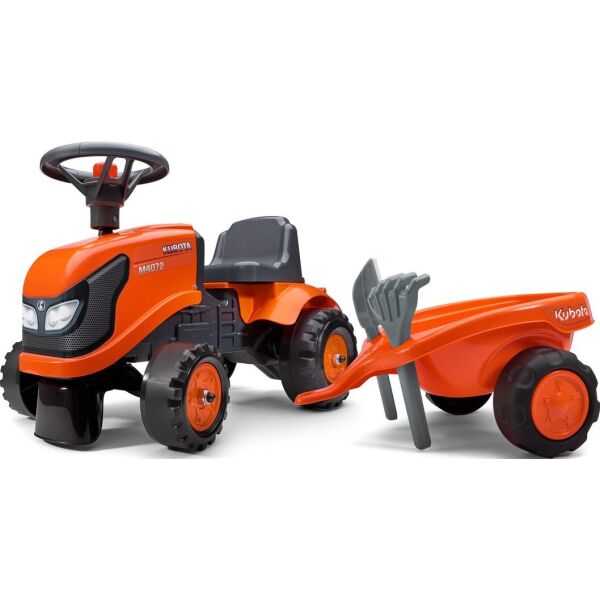 

Детский трактор-каталка с прицепом Falk Kubota (260C)