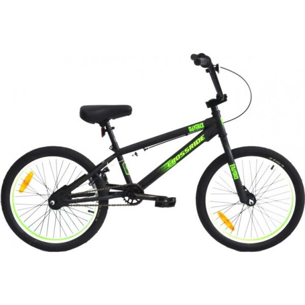 

Детский велосипед Crossride Maverick 20" 10" Черно-зеленый (0481-З)