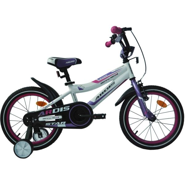 

Детский велосипед Ardis Star 16" 9" 2019 Бело-фиолетовый (0437/Ф)