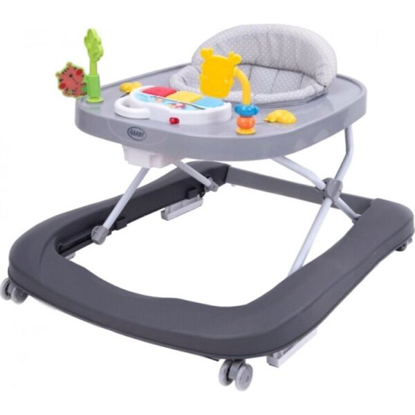 

Ходунки 4Baby Walk'n Push dark grey (4WP01)