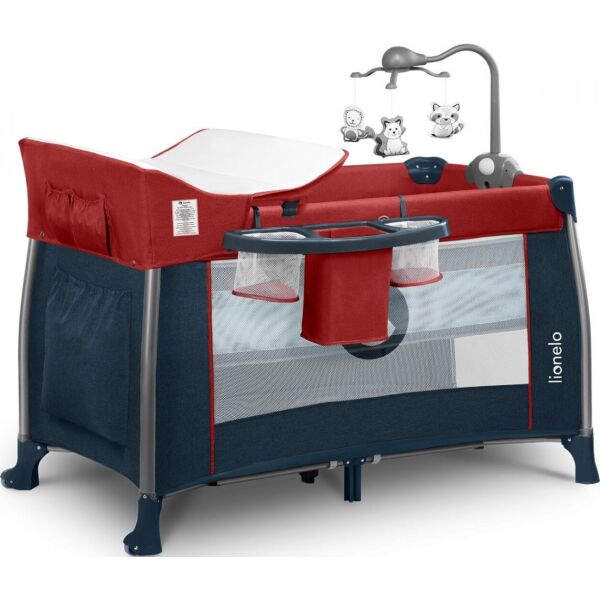 

Манеж Lionelo Thomi red burgundy blue (LO.TM01)