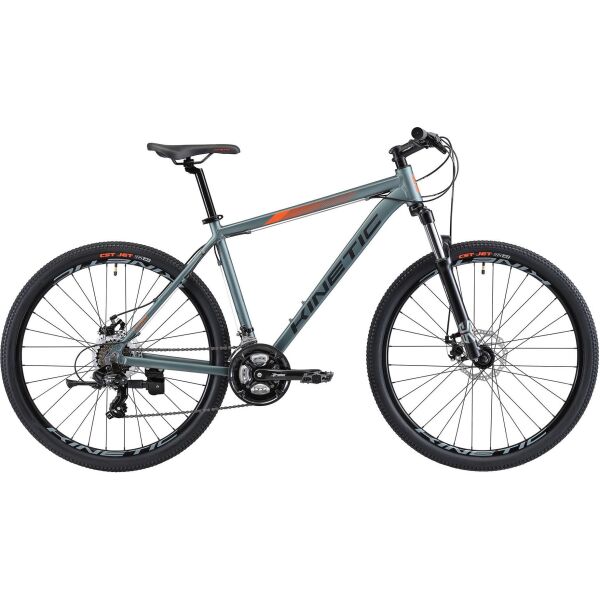 

Велосипед KINETIC 27.5" STORM 19" Серо-оранжевый (21-261)2021