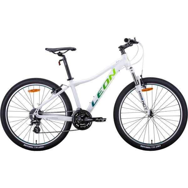 

Велосипед 26" Leon HT-LADY AM 17,5" бело-синий с салатным (OPS-LN-26-067) 2021