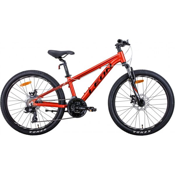 

Велосипед 24" Leon JUNIOR AM DD красный (OPS-LN-24-071) 2021