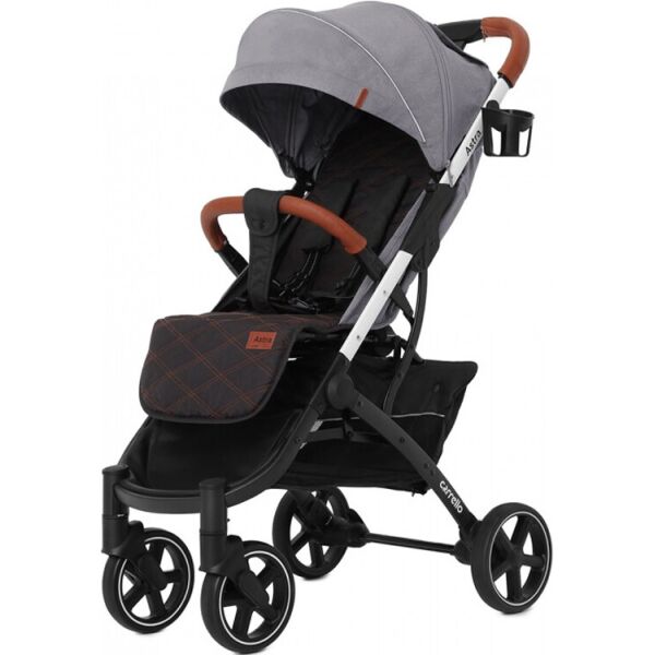 

Коляска прогулочная CARRELLO Astra CRL-5505 Dolphin Grey + дождевик (серая)