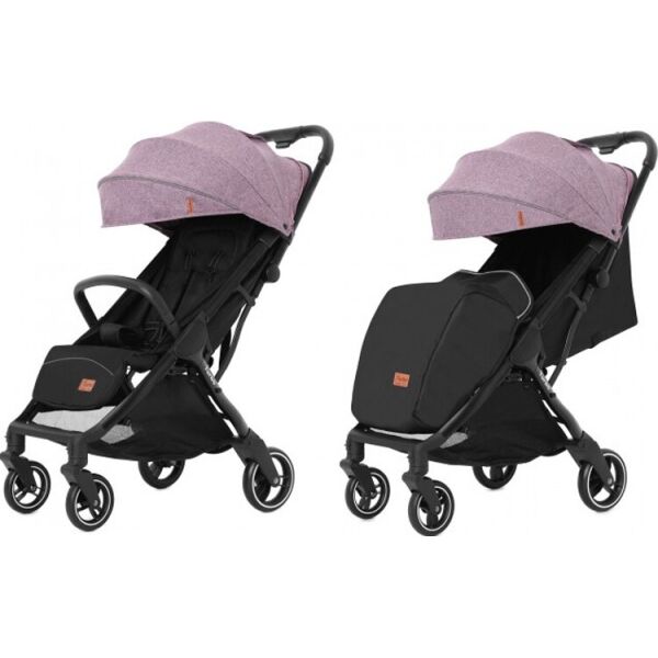 

Коляска прогулочная CARRELLO Turbo CRL-5503 Grape Pink + дождевик S (розовая)