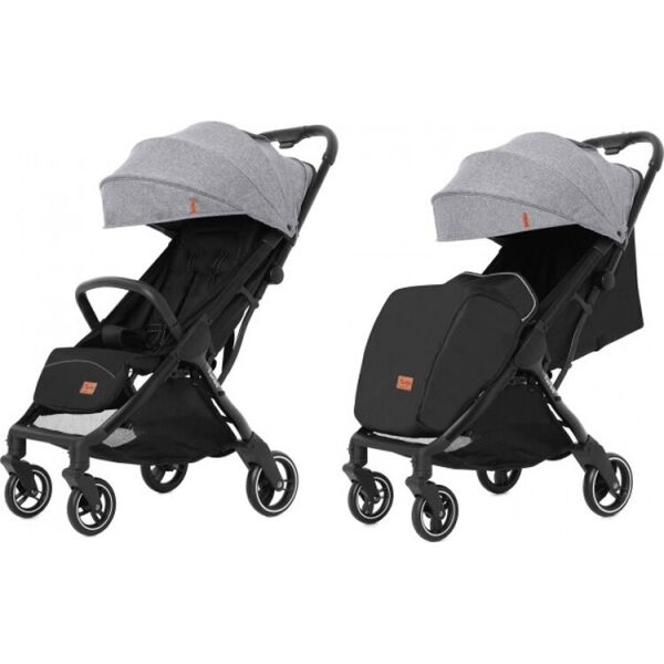 

Коляска прогулочная CARRELLO Turbo CRL-5503 Cool Grey + дождевик S (светло-серая)