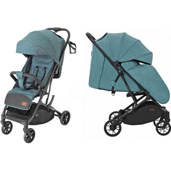 

Коляска прогулочная CARRELLO Presto CRL-9002 Midnight Green + дождевик (зеленая)