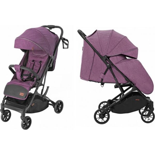

Коляска прогулочная CARRELLO Presto CRL-9002 Indigo Purple + дождевик (фиолетовая)