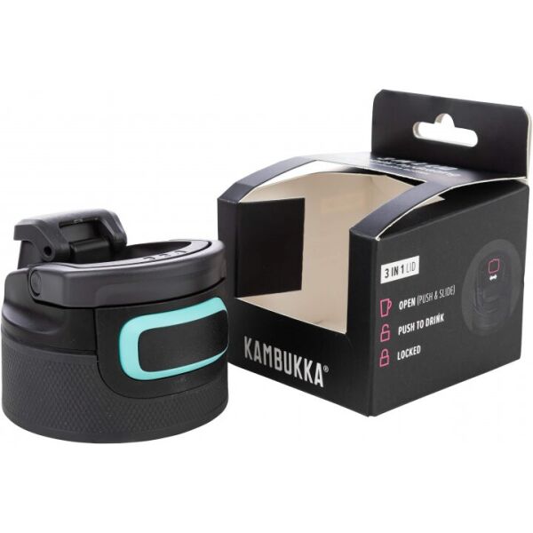 

Крышка Kambukka 3 в 1 Elton с технологией Snapclean® черная (L03012)