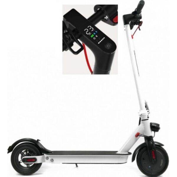 

Электросамокат c приложением Crosser E9 Premium (7,5Ah/500W) Белый