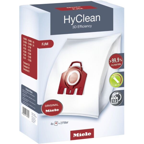 

Набор мешков Miele F\J\M HyClean 3D