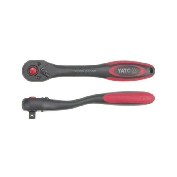 

Трещотка YATO 3/8 ", изогнутый, длина 202 ММ, 72 зуба YT-0294