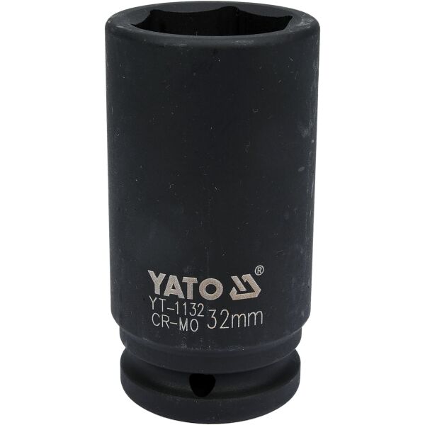 

Ударная торцевая головка YATO высокая 6-гр. 3/4" 32 мм YT-1132