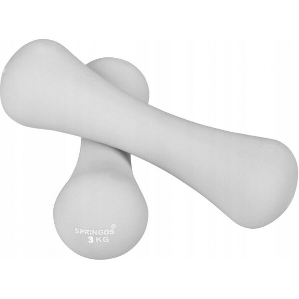 

Гантели виниловые Springos 2 x 3 кг FA1042