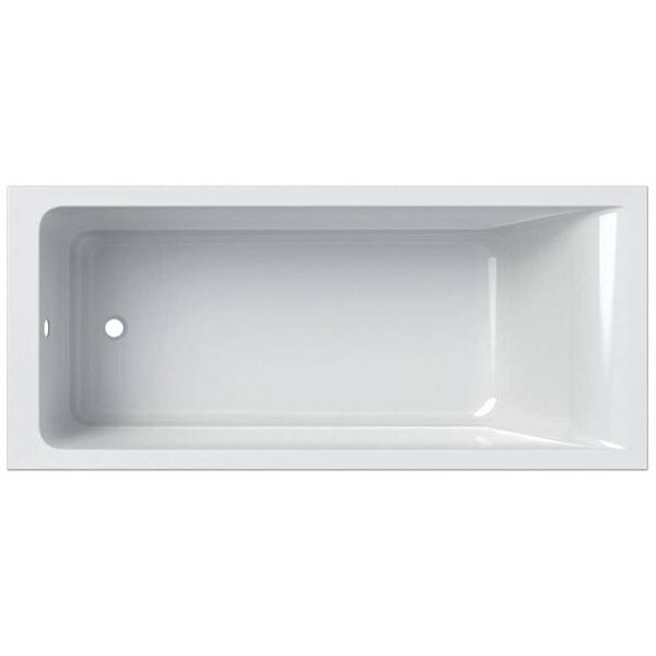

Ванна акриловая Geberit Selnova Square 170x75 554.385.01.1 + ножки, Белый