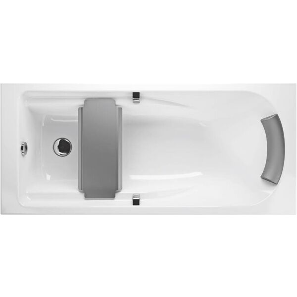 

Ванна акриловая Kolo Comfort Plus 170x75 XWP1471000 + ручки + ножки SNC1, Белый