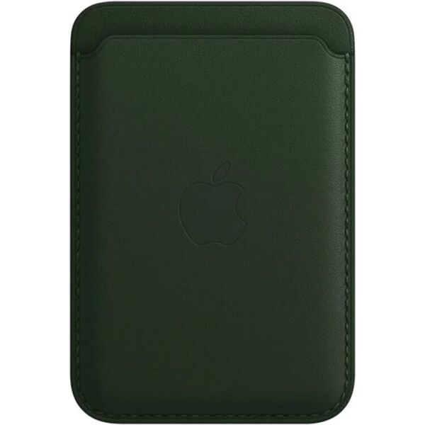

Чехол Apple MagSafe Leather Wallet Sequoia Green для iPhone (MM0X3ZE/A)