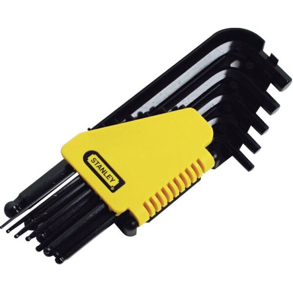 

Набор ключей Stanley шестигранные 12 шт 1/16 - 3/8 (0-69-257)