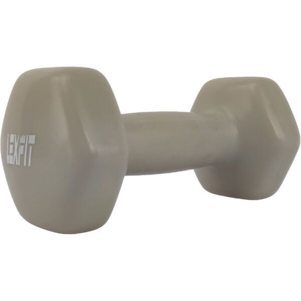 

Гантель LEXFIT стальная с виниловым покрытием 2кг, 1шт, серый, LKDB-505-2
