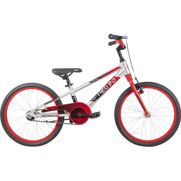 

Велосипед 20" Apollo NEO boys Brushed Alloy/Red/Black Fade (SKD-07-75)