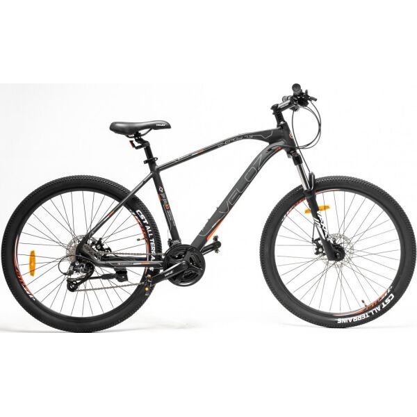 

Велосипед Veloz Energy 7.3 27.5” 19" 2021 черно-красный мат