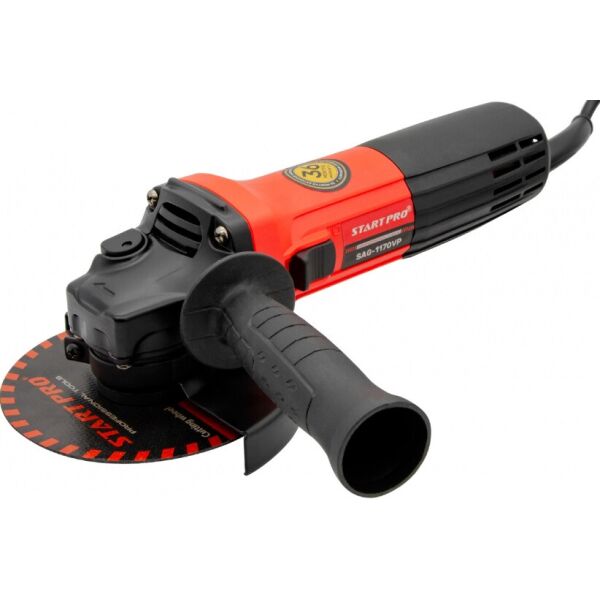 

Шлифмашинка START PRO SAG-1170VP (диаметр диска: 125мм)