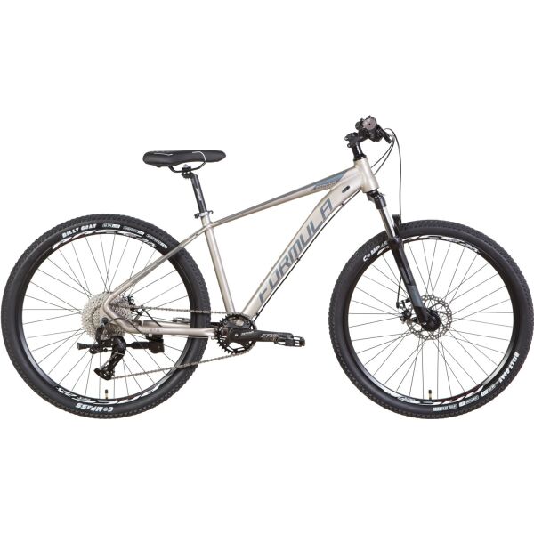 

Велосипед 27.5" Formula ZEPHYR 1.0 DD 17" серебристый с серым 2022 (OPS-FR-27.5-137)