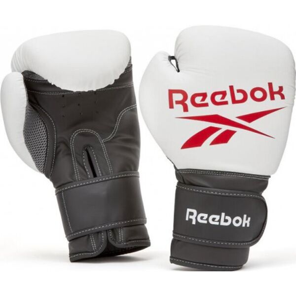 

Перчатки для бокса Reebok белые/черные, 12 унций(RSCB-12010WH-12)