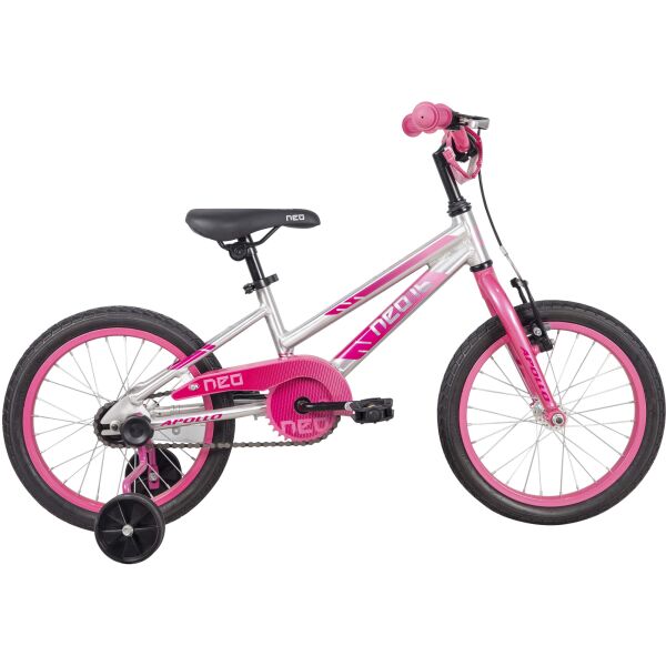 

Велосипед 16" Apollo NEO girls Brushed Alloy/Pink/Dark Pink Fade (SKD-78-42)