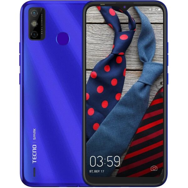 

TECNO Spark 6 Go 3/64Gb (KE5j) Dual SIM Aqua Blue