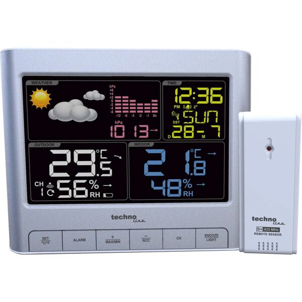 

Метеостанция Technoline WS6449 Silver (WS6449)