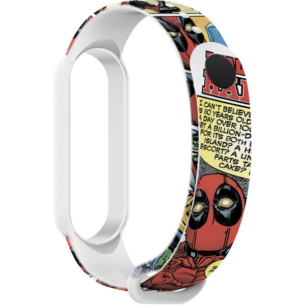 

Ремешок ArmorStandart This is the Way для Xiaomi Mi Band 6/5 Throoper patern White (ARM59260)