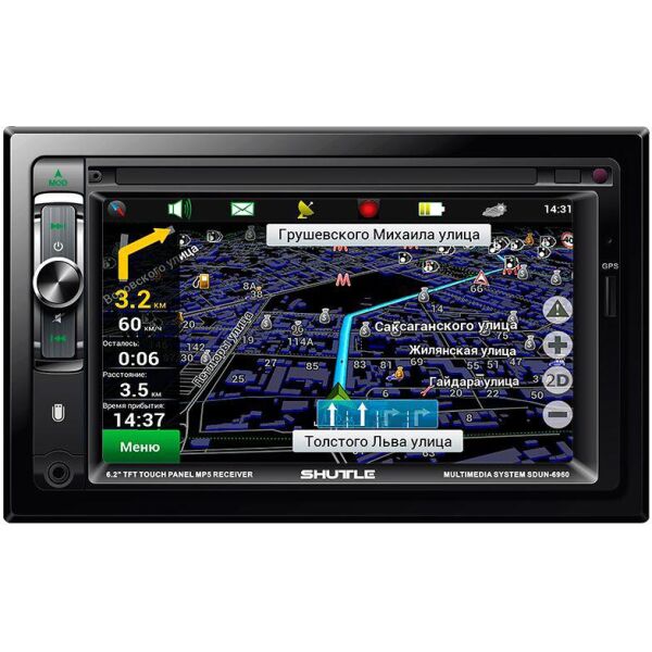

Мультимедийный центр Shuttle SDUN-6960 Black/Multi