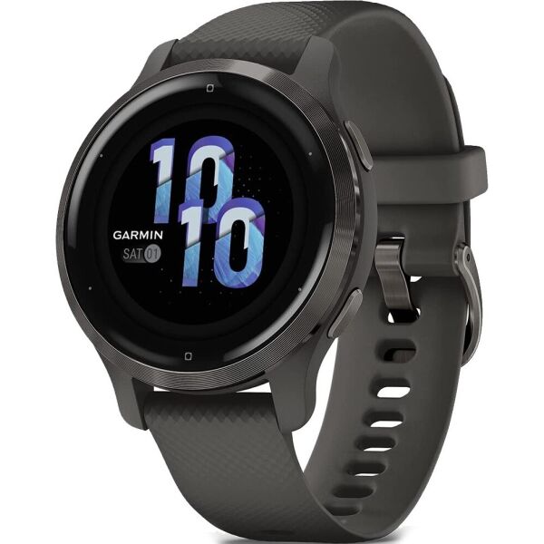 

Garmin Venu 2S Slate Bezel with Graphite Case and Silicone Band (010-02429-10)