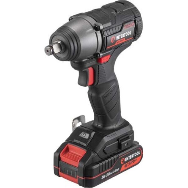 

Гайковерт ударный аккумуляторный INTERTOOL WT-0364